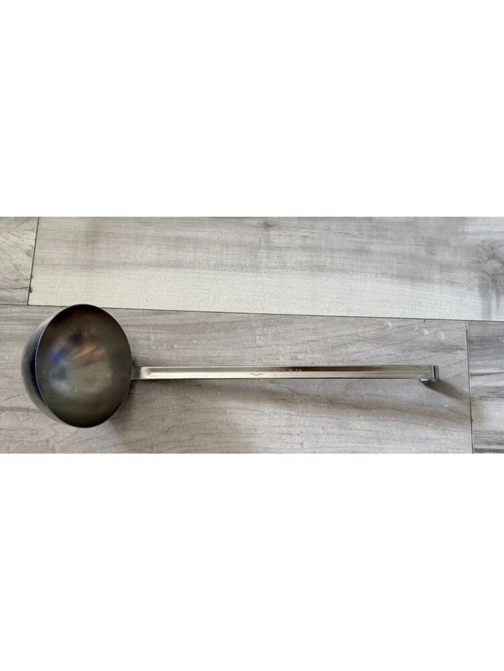 VTG VOLLRATH Stainless Steel 12 oz.  Ladle with Long Hooked Handle #5850 USA